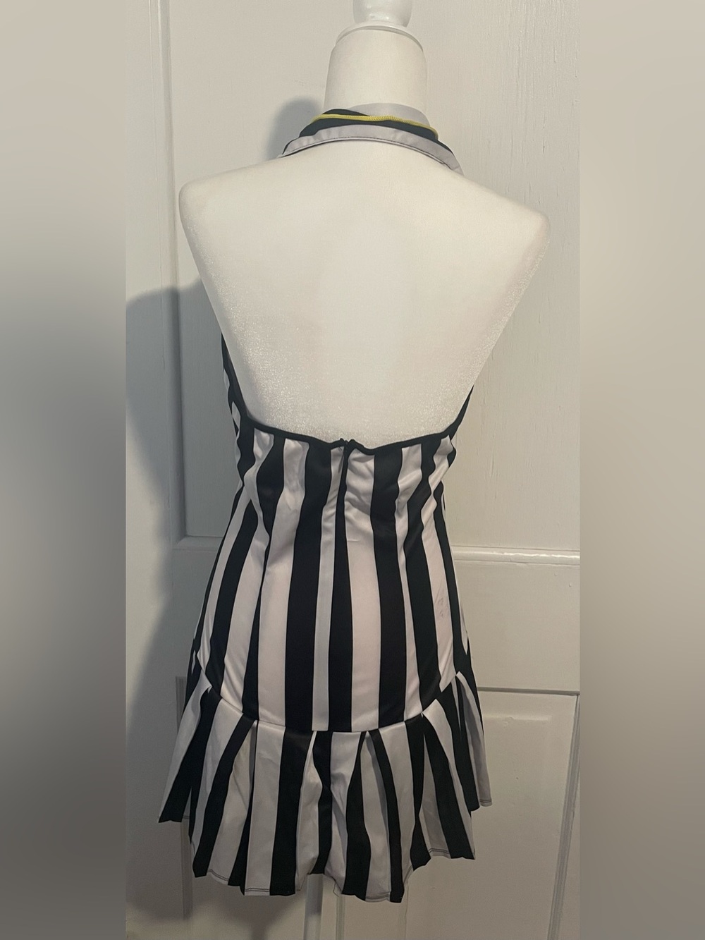 Leg Avenue Black and White Referee Costume Dress - Picture 4 of 4